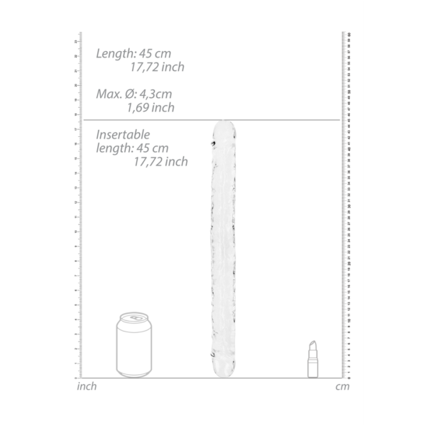 Realistische Double Dong - 18'' / 45 cm - Afbeelding 5