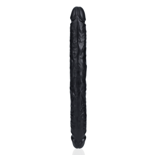 Slim Double Ended Dong 12 / 30,5 cm - Zwart - Afbeelding 4
