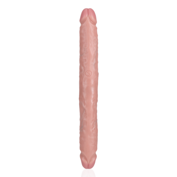 Slim Double Ended Dong 30,5 cm - Flesh - Afbeelding 4