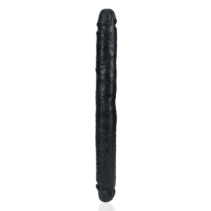 Slim Double Ended Dong 14 / 35,6 cm - Zwart