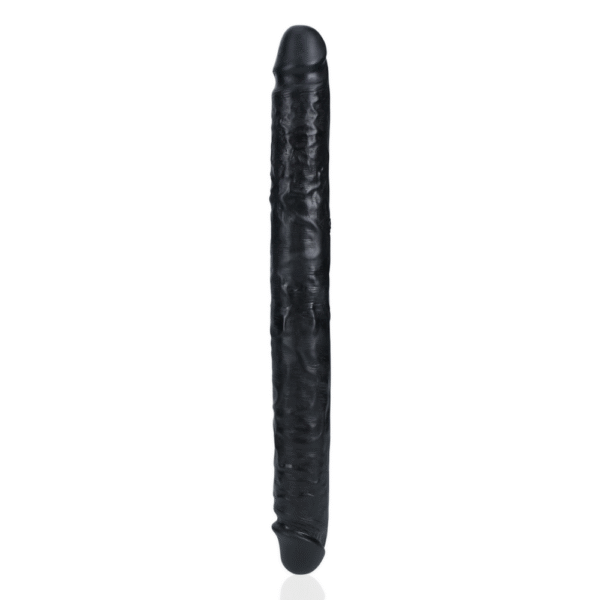 Slim Double Ended Dong 14 / 35,6 cm - Zwart - Afbeelding 5