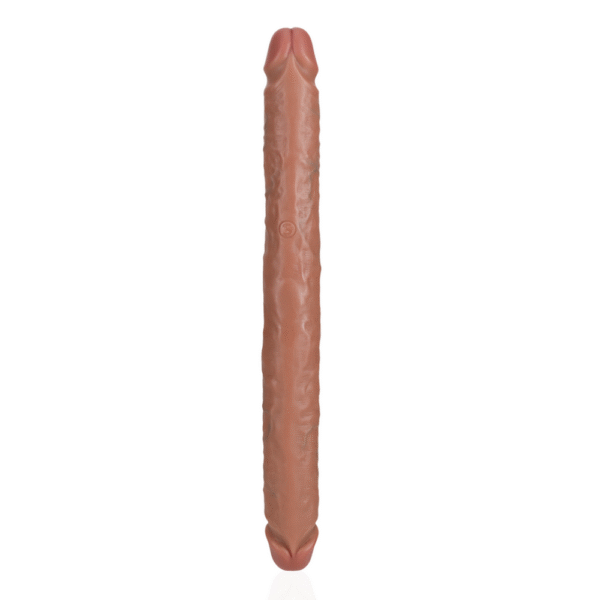 Slim Double Ended Dong 14 / 35,6 cm - Tan - Afbeelding 4