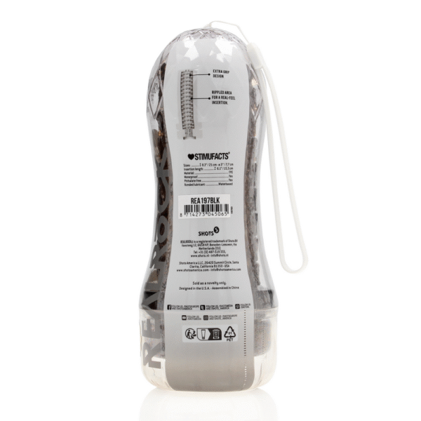 Easy Rider - Textured Masturbator - Zwart - Afbeelding 2