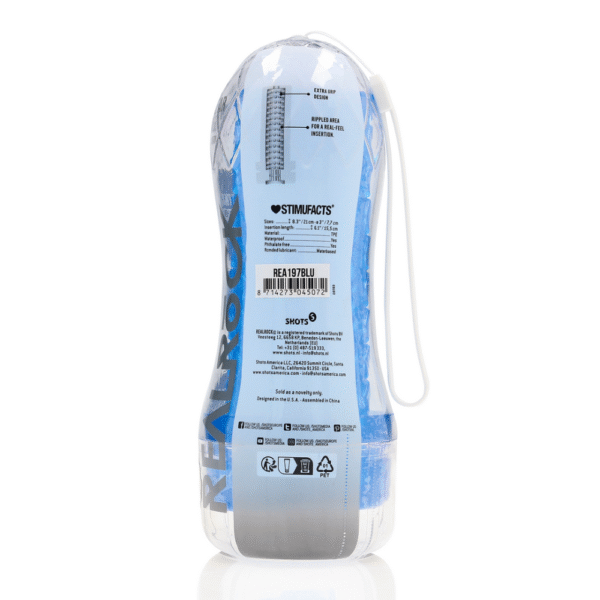 Easy Rider - Textured Masturbator - Blauw - Afbeelding 2