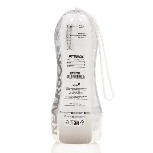 Easy Rider - Textured Masturbator - Transparant - Afbeelding 3