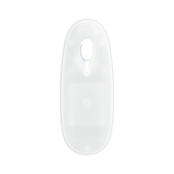 LED Vibrating Straight Cock - 7 / 18 cm - Transparent - Afbeelding 3