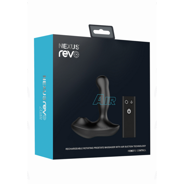 Revo Air - Draaibare Prostaat Massager met Suction en Remote Control - Afbeelding 2