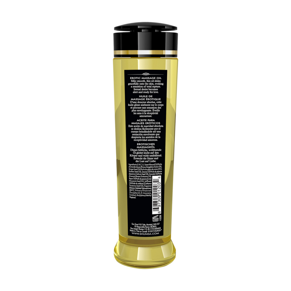 Erotische Massageolie - Perzik - 8 fl oz / 240 ml - Afbeelding 2