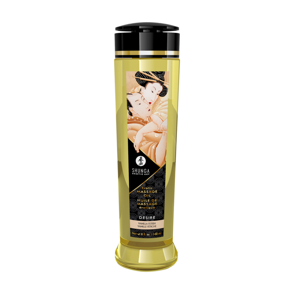 Erotische Massageolie - Vanille - 8 fl oz / 240 ml - Afbeelding 3