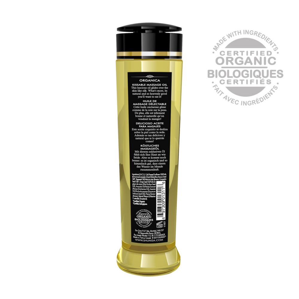 Organica Massage Olie - Groene thee - 8 fl oz / 240 ml - Afbeelding 2