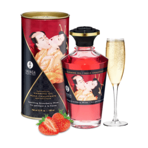 Aphrodisia Oil - Sprankelende Aardbeienwijn - 3,5 fl oz / 100 ml