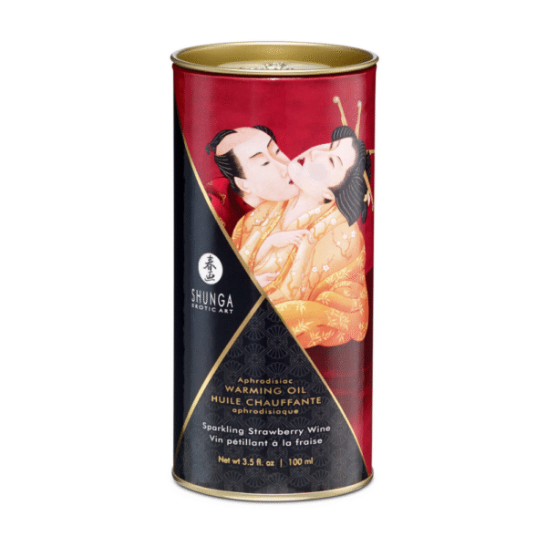 Aphrodisia Oil - Sprankelende Aardbeienwijn - 3,5 fl oz / 100 ml - Afbeelding 2