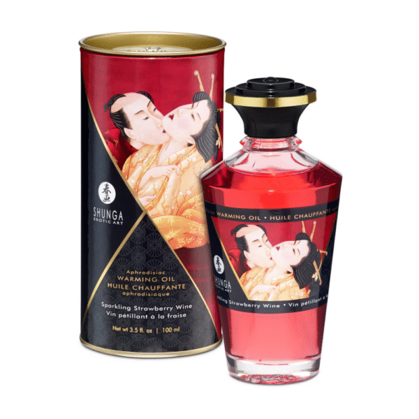 Aphrodisia Oil - Sprankelende Aardbeienwijn - 3,5 fl oz / 100 ml - Afbeelding 4