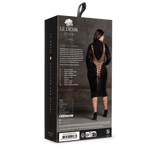 Carme XI - Jurk met Col - Plus Size - Afbeelding 3