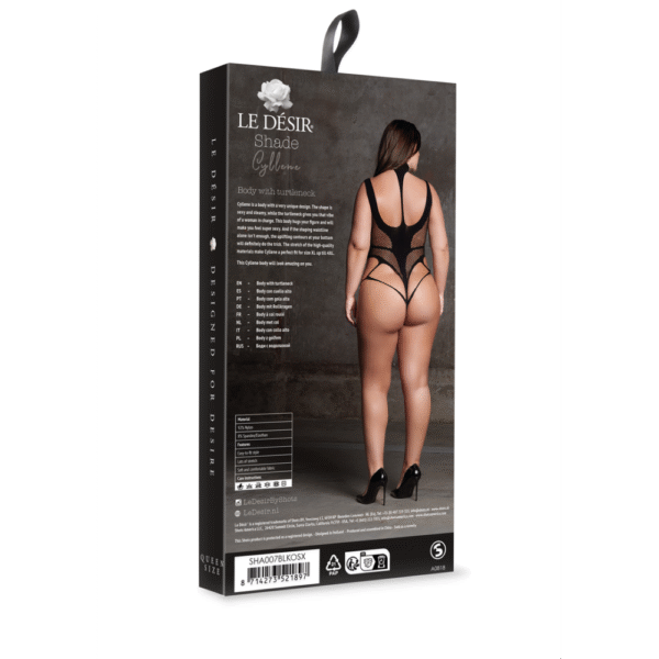 Cyllene XLVIII - Body met Col - Plus Size - Afbeelding 3