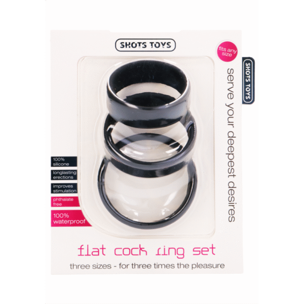 Flat Cockring Set - Afbeelding 2