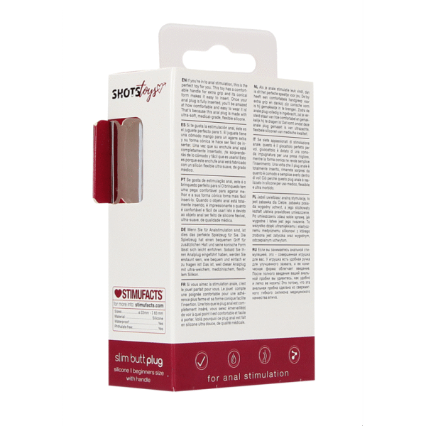 Slanke Beginner Butt Plug - Afbeelding 3