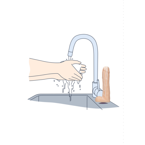 Dicky Soap met Balls en Cum - Afbeelding 4