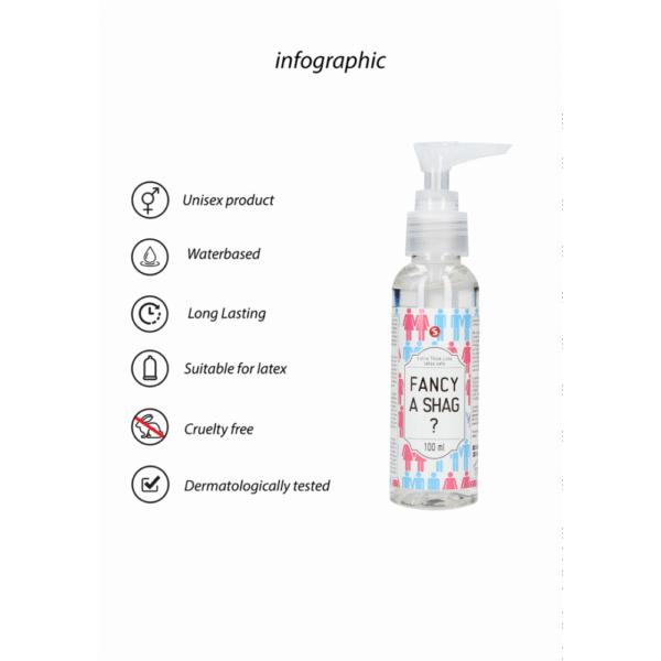 Fancy A Shag? - Extra Dikke Glijmiddel - 3 fl oz / 100 ml - Afbeelding 2