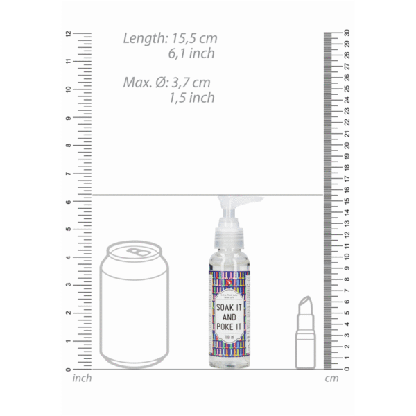 Soak It And Poke It - Extra Dikke Glijmiddel - 3 fl oz / 100 ml - Afbeelding 4
