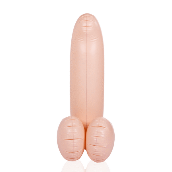 Opblaasbare D*** - 32''/ 80 cm - Vleeskleur - Afbeelding 4