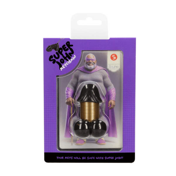 Super John - Sleutelhanger - Zwart - Afbeelding 2