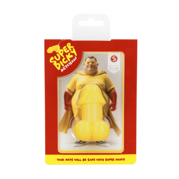 Super Dicky - Sleutelhanger - Geel - Afbeelding 2