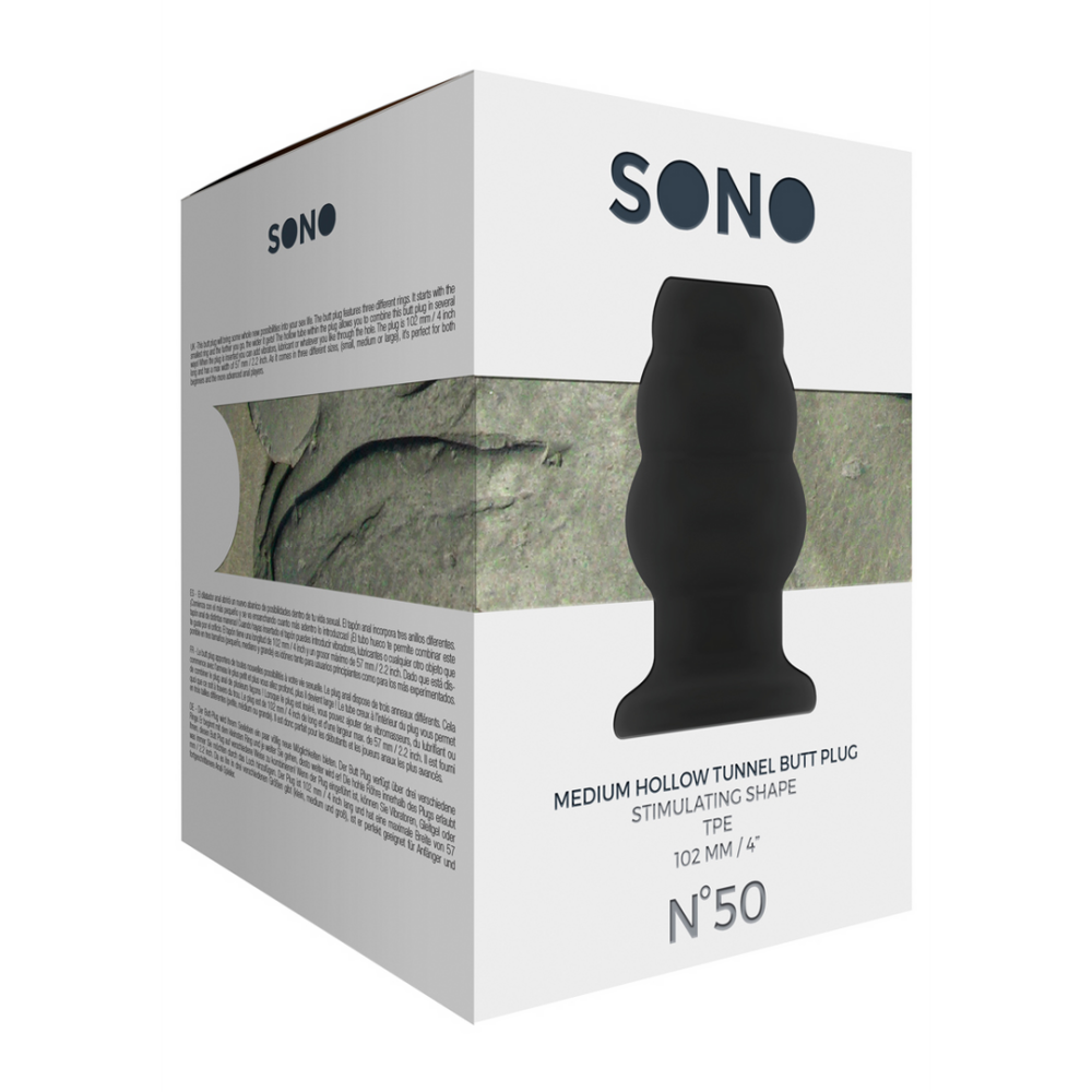 Nr.50 - Holle Tunnel Buttplug - Medium - Afbeelding 2