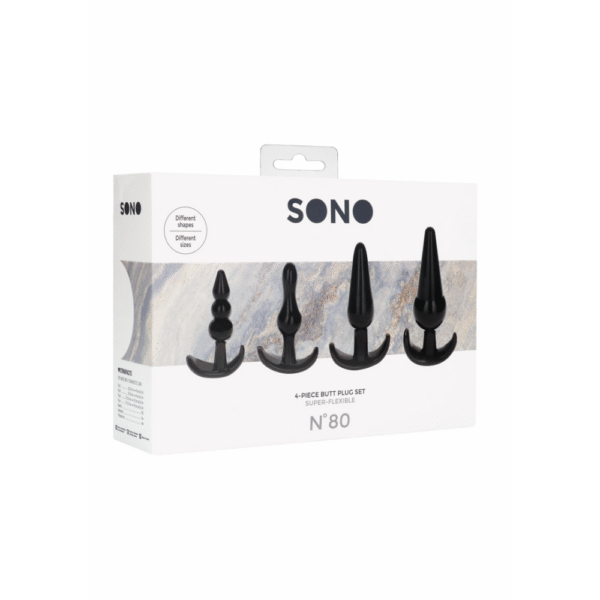 No.80 - 4-delige Butt Plug Set - Afbeelding 2