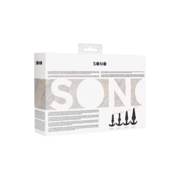 No.80 - 4-delige Butt Plug Set - Afbeelding 3