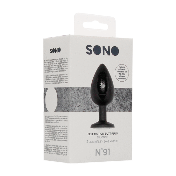 No.91 - Zelfdoorlatende Butt Plug - Afbeelding 2