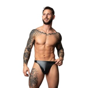 Wetlook Bong Thong - L/XL - Zwart