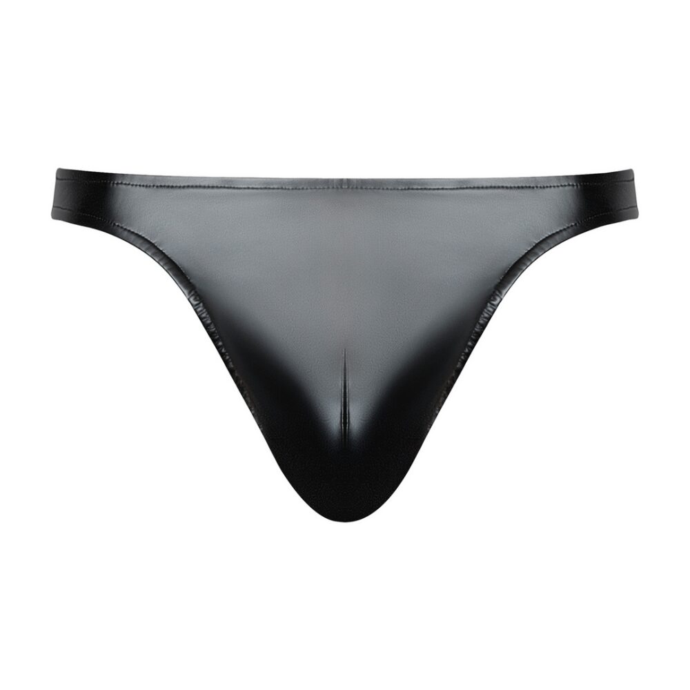Wetlook Bong Thong - S/M - Zwart - Afbeelding 3