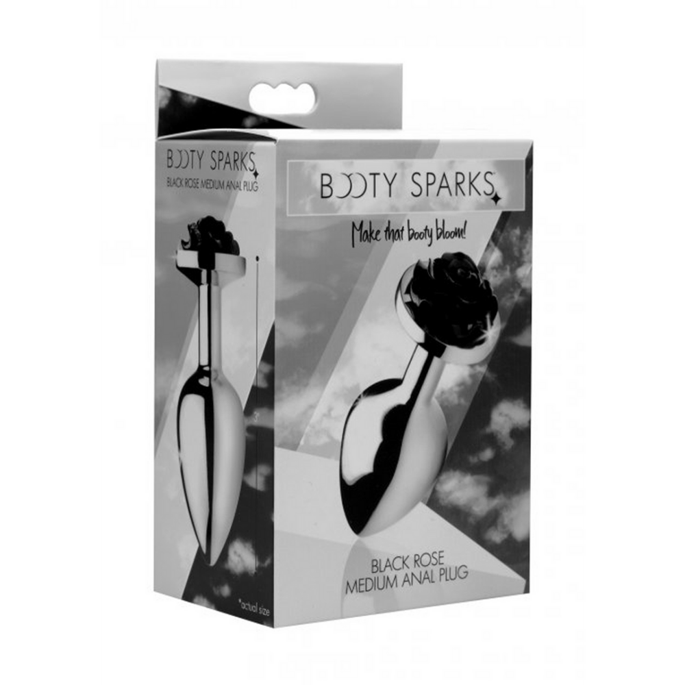 Zwarte Roos - Butt Plug - Medium - Afbeelding 2