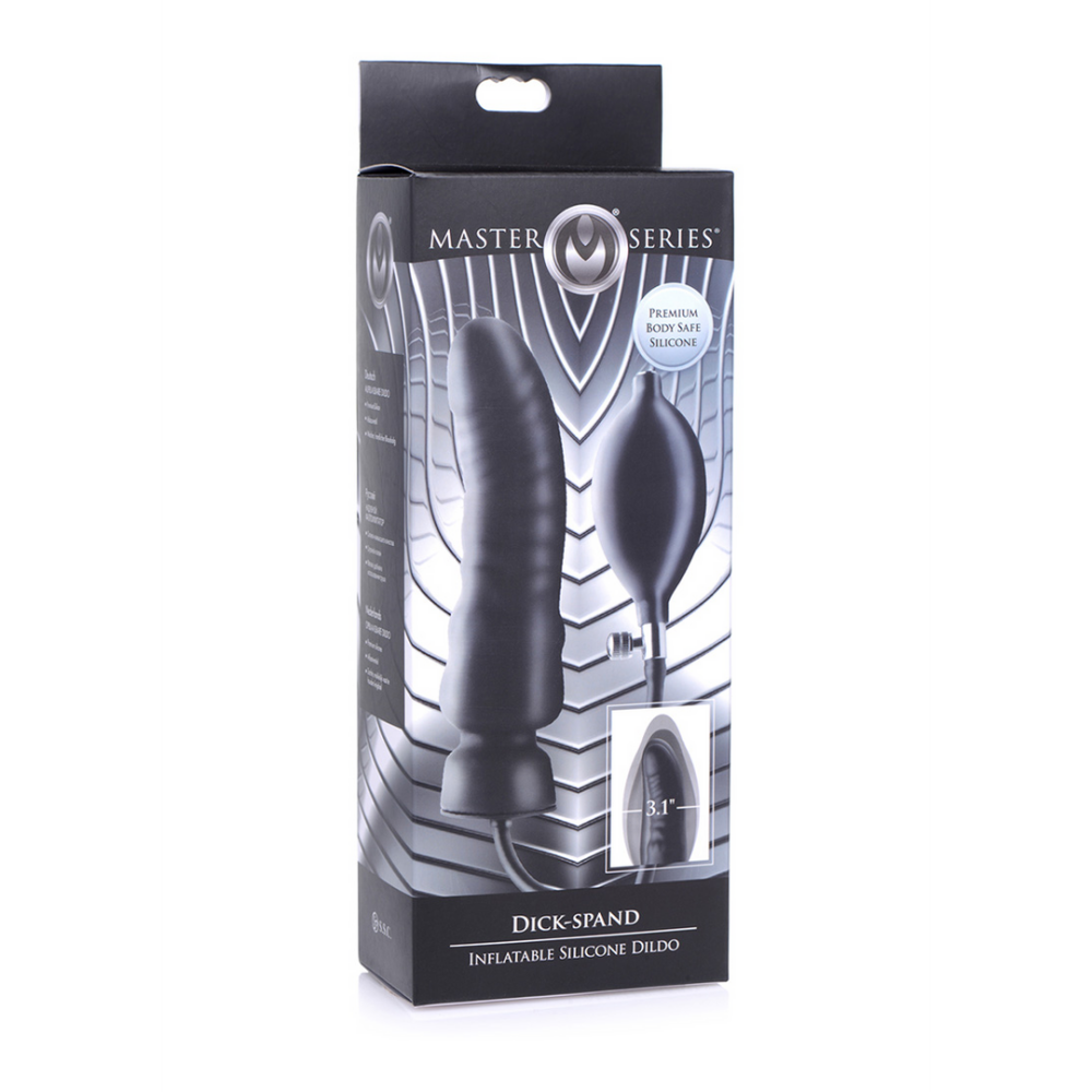 Dick-Spand - Opblaasbare Siliconen Dildo - Afbeelding 2