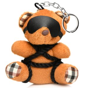 Touw Teddybeer Sleutelhanger - Bruin