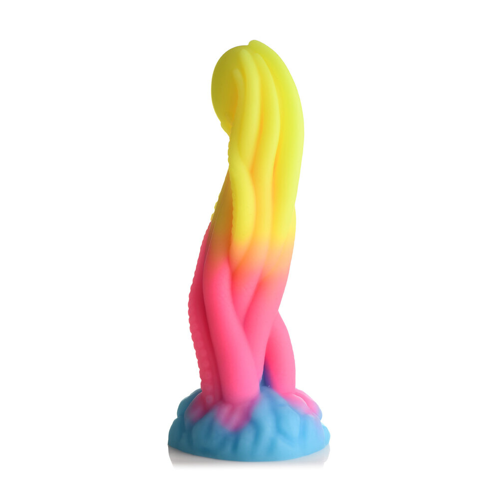 Tenta Glow - Glow-in-the-Dark Silikon Dildo - Afbeelding 5