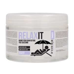 Relax It - Numb Your Bum Before You Succumb - 500 ml / 17 fl oz