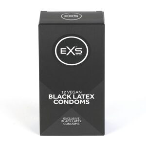 EXS Black Latex - Condoms - 12 Stuks