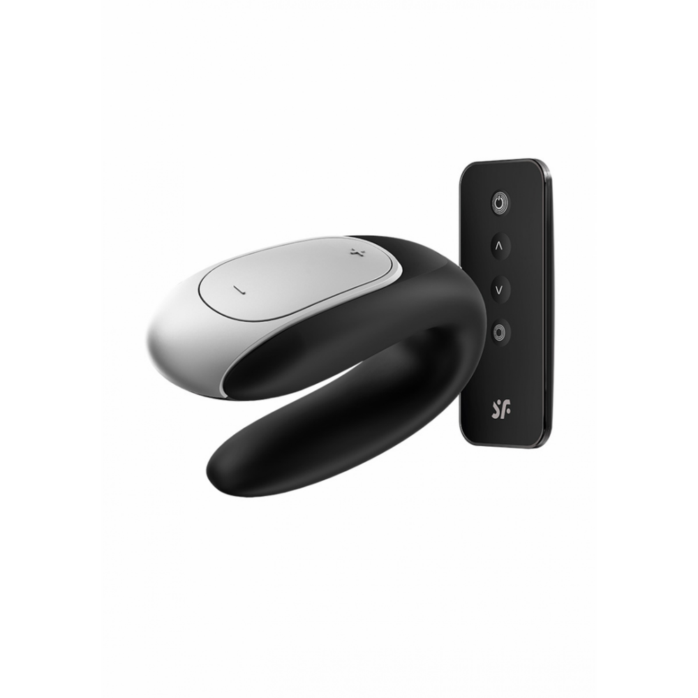 Dubbel Plezier - Partner Vibrator - Zwart - Afbeelding 3