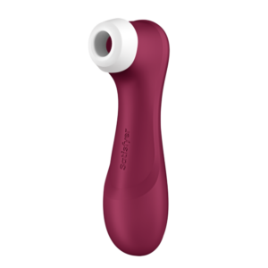 Pro 2 Generatie 3 - Double Air Pulse Vibrator - Liquid Air en Connect App - Wijnrood