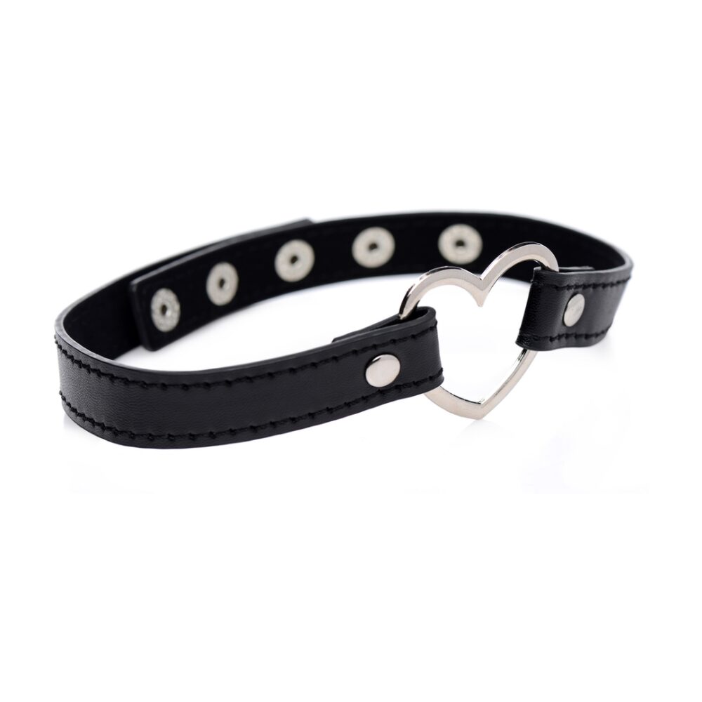 Donkere Hart - Chrome Heart Zwarte Choker