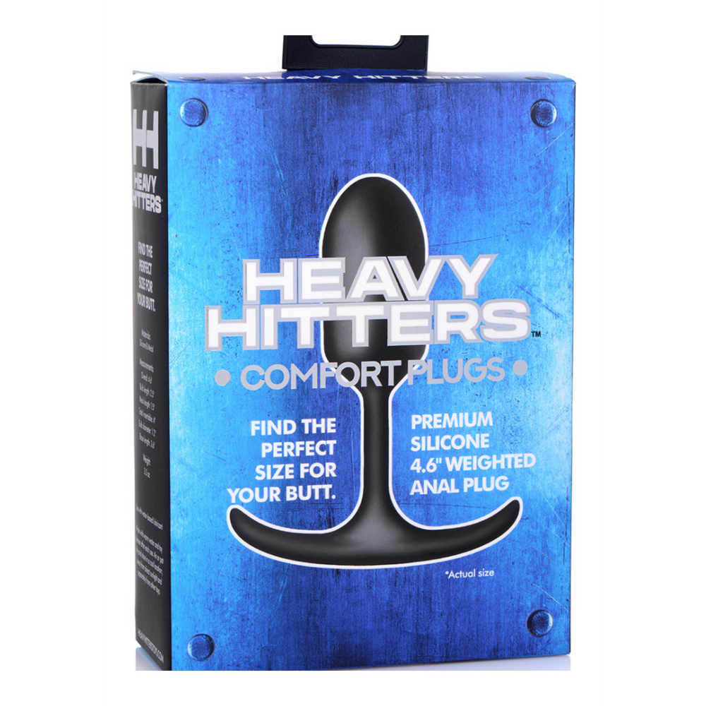 Premium Siliconen Gewogen Anale Plug - Klein - Afbeelding 2