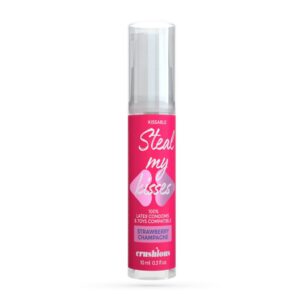 Steal My Kisses - Glijmiddel - Aardbeien Champagne Smaak - 0,3 fl oz / 10 ml