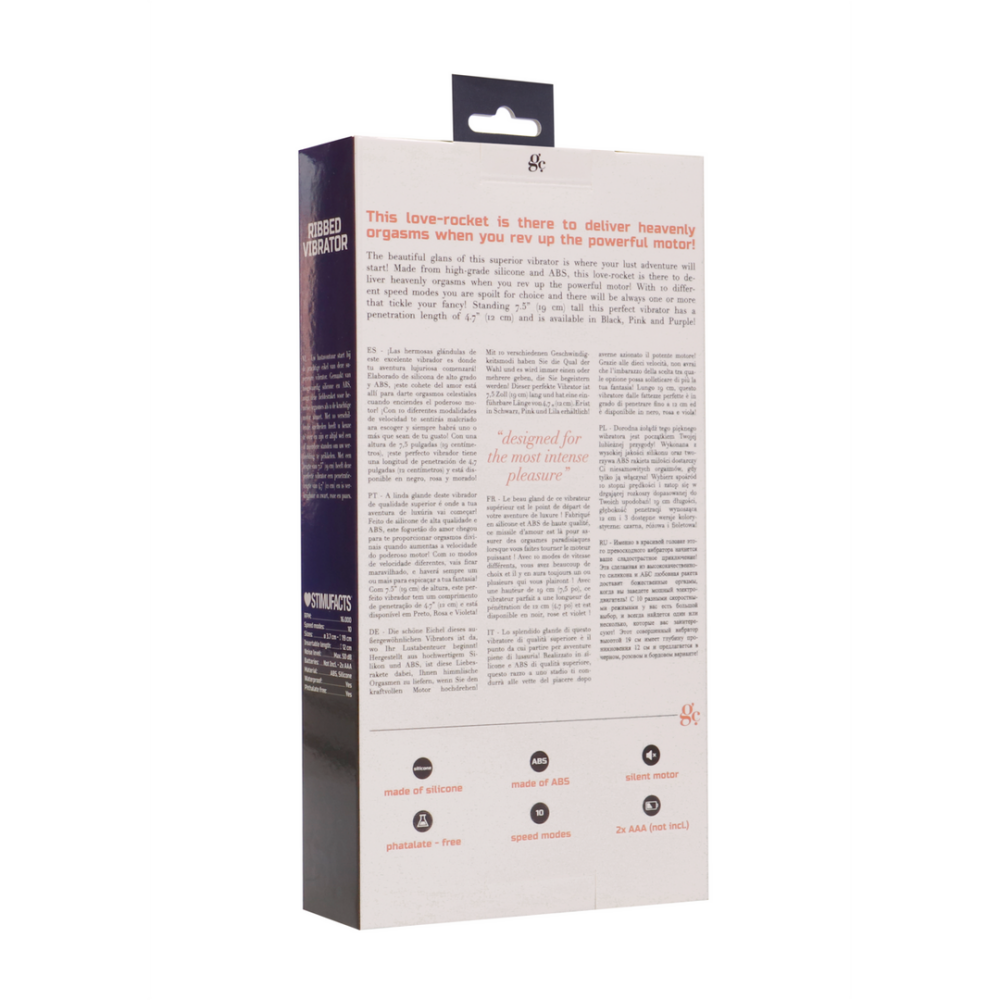 Geribbelde Vibrator - Afbeelding 3