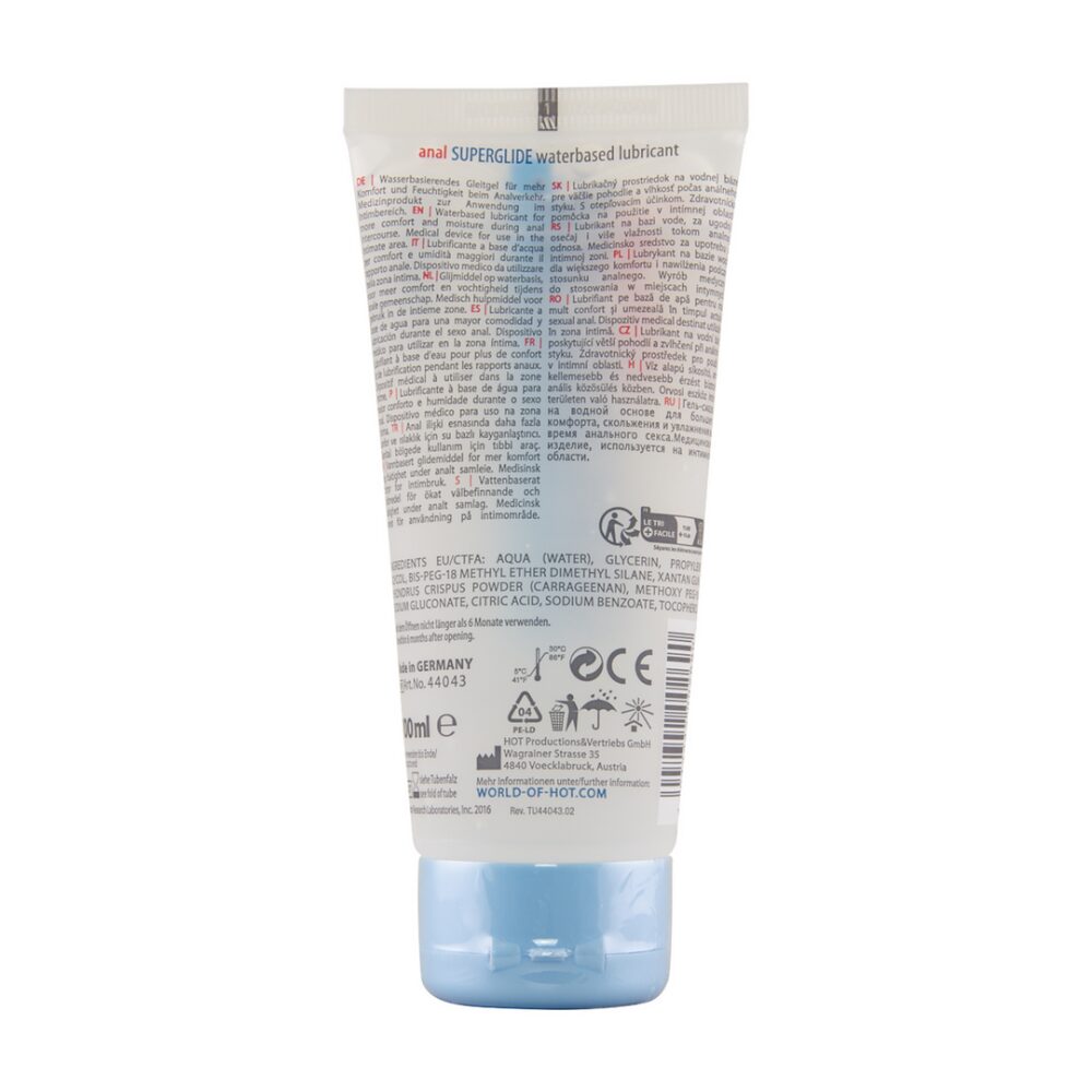 Anal Superglide Liquid Pleasure - Waterbased Lubricant - 3 fl oz / 100 ml - Afbeelding 2