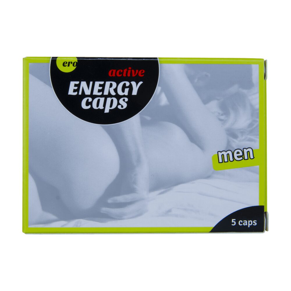 Energy Caps - Stimulerende Pillen voor Mannen - 5 Stuks - Afbeelding 2