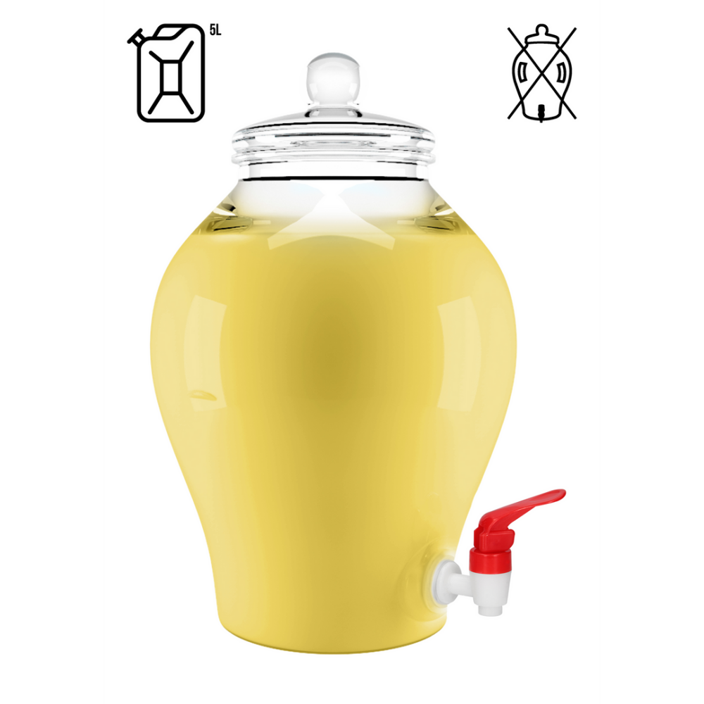 Waterbased Lubricant - Vanilla - 1.3 gal / 5 l - Afbeelding 3