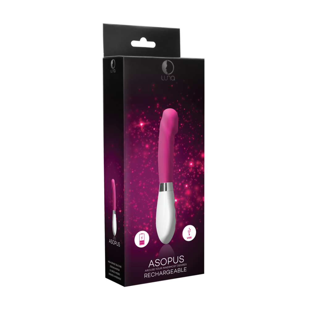 Asopus - Oplaadbare Vibrator - Roze - Afbeelding 2