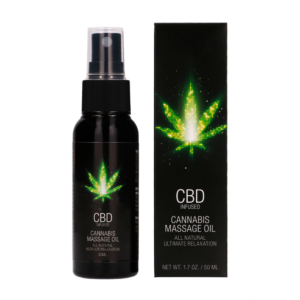CBD Cannabis Massageolie - 2 fl oz / 50 ml